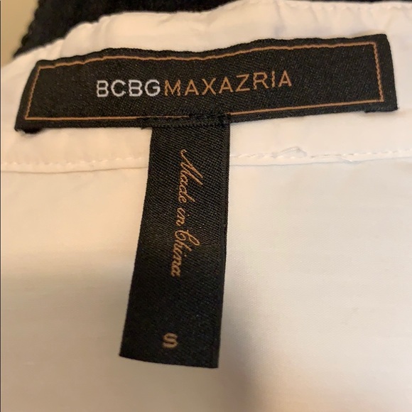 BCBG tuxedo style white shirt, S - Picture 3 of 5